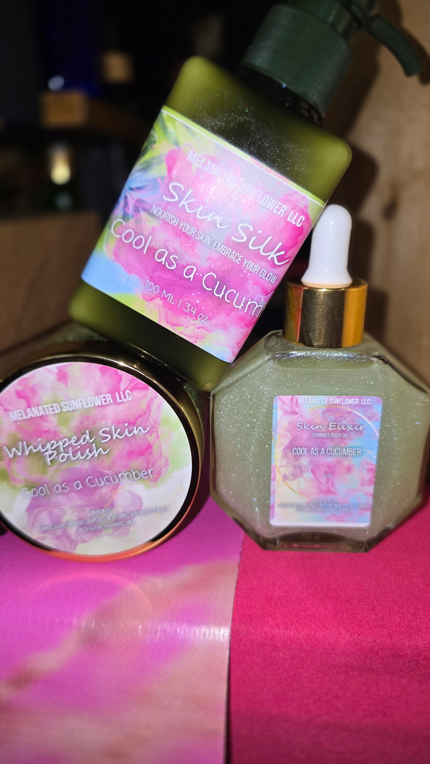 Cool as a Cucumber – Sugar Scrub Parfait Limited Edition