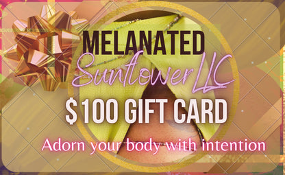 Melanated Sunflower Gift Card