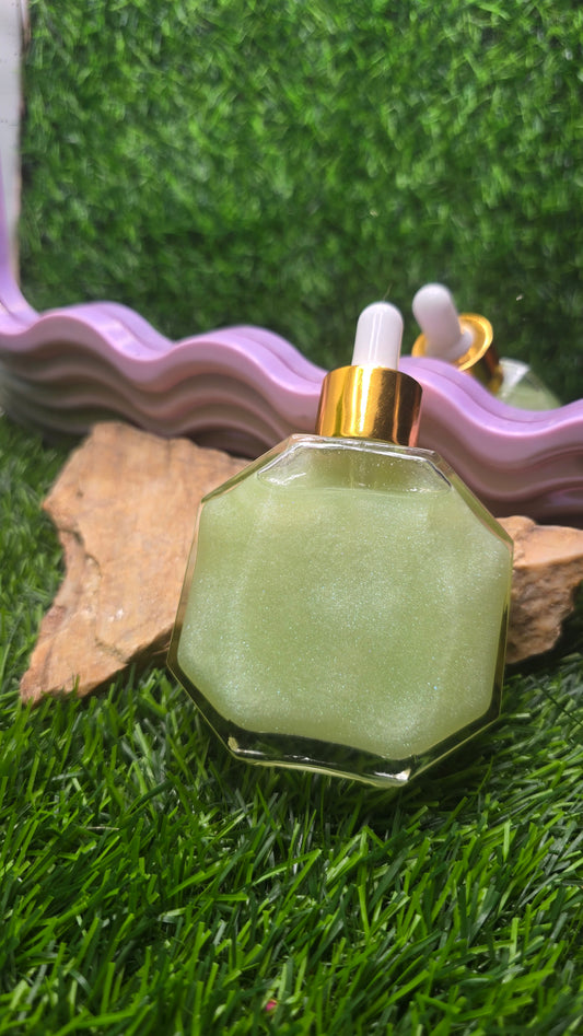 Cool as a Cucumber – Shimmer Body Oil Limited Edition